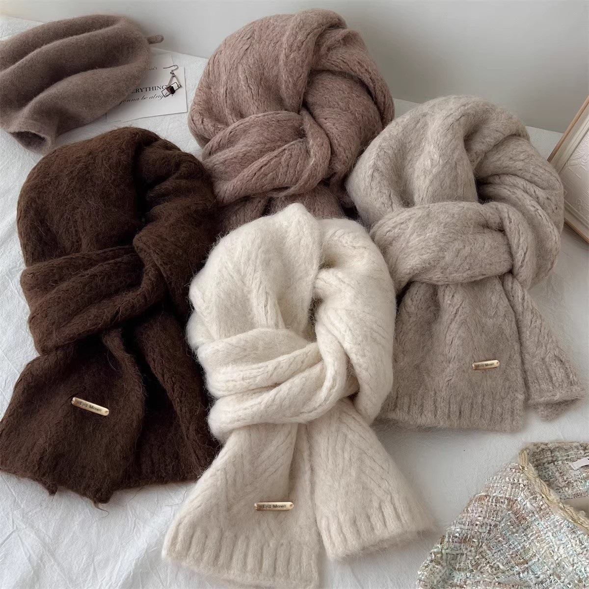 Muffler Men Wool - Écharpe en laine de haute qualité