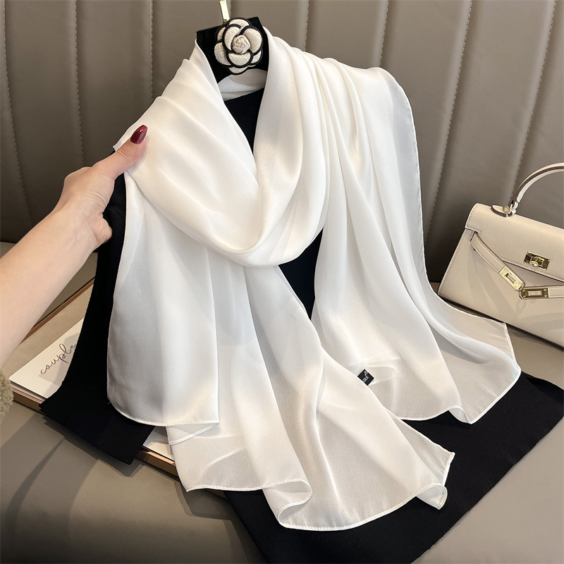 Silk Neck Scarf - 2024 marque de luxe printemps grande