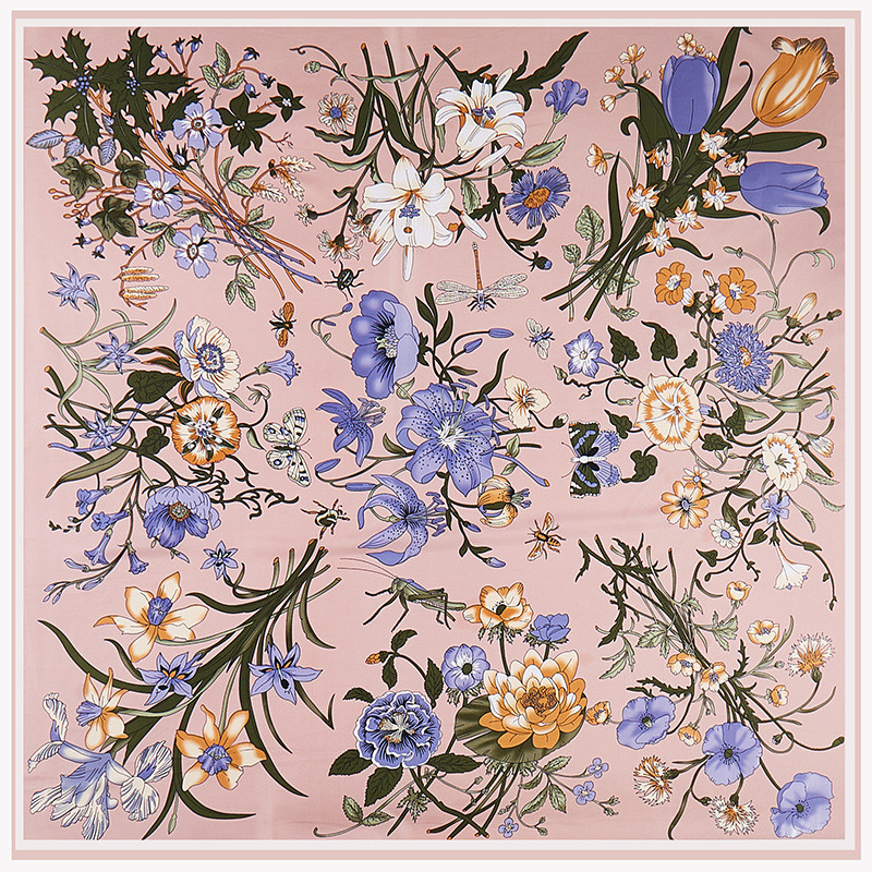 POBING foulard en soie sergé f - Face Scarf Mask avis et prix