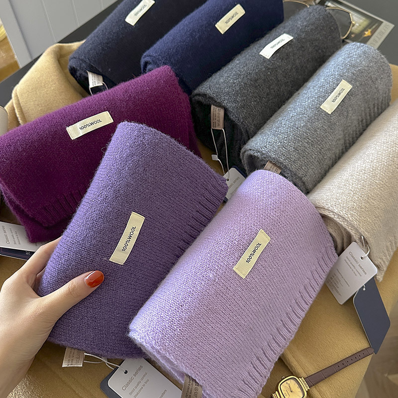 Écharpe en pure laine 48 coule - Muffler Men Wool avis et prix