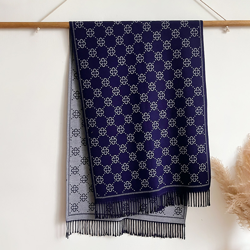 Marques Jacquard Design hiver  - Woven Scarf Blanket avis et prix